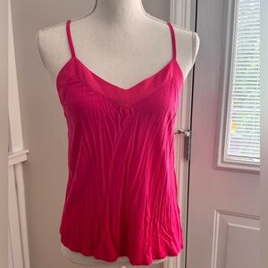 H&M Pink Sleeveless Fitted Camisole